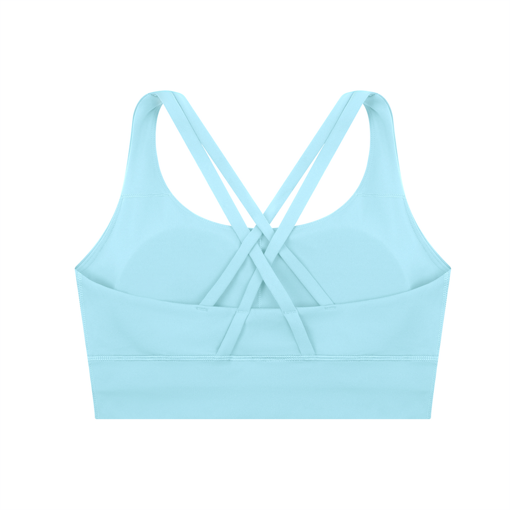 FYN Women's Strappy Criss-Cross Sports Bra