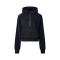FYN Cropped Half-Zip Hoodie