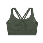FYN Women's Strappy Criss-Cross Sports Bra