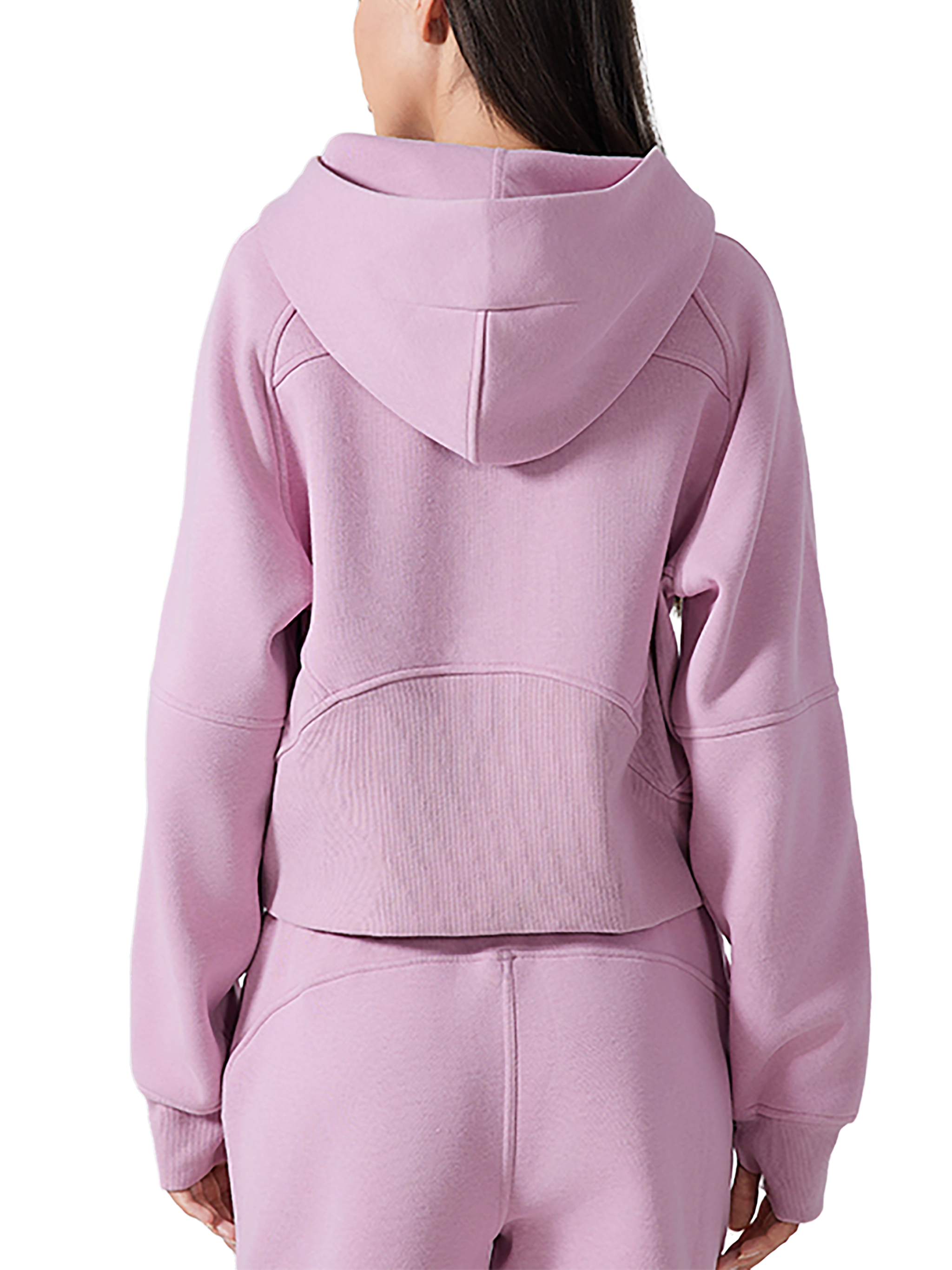 FYN Cropped Half-Zip Hoodie