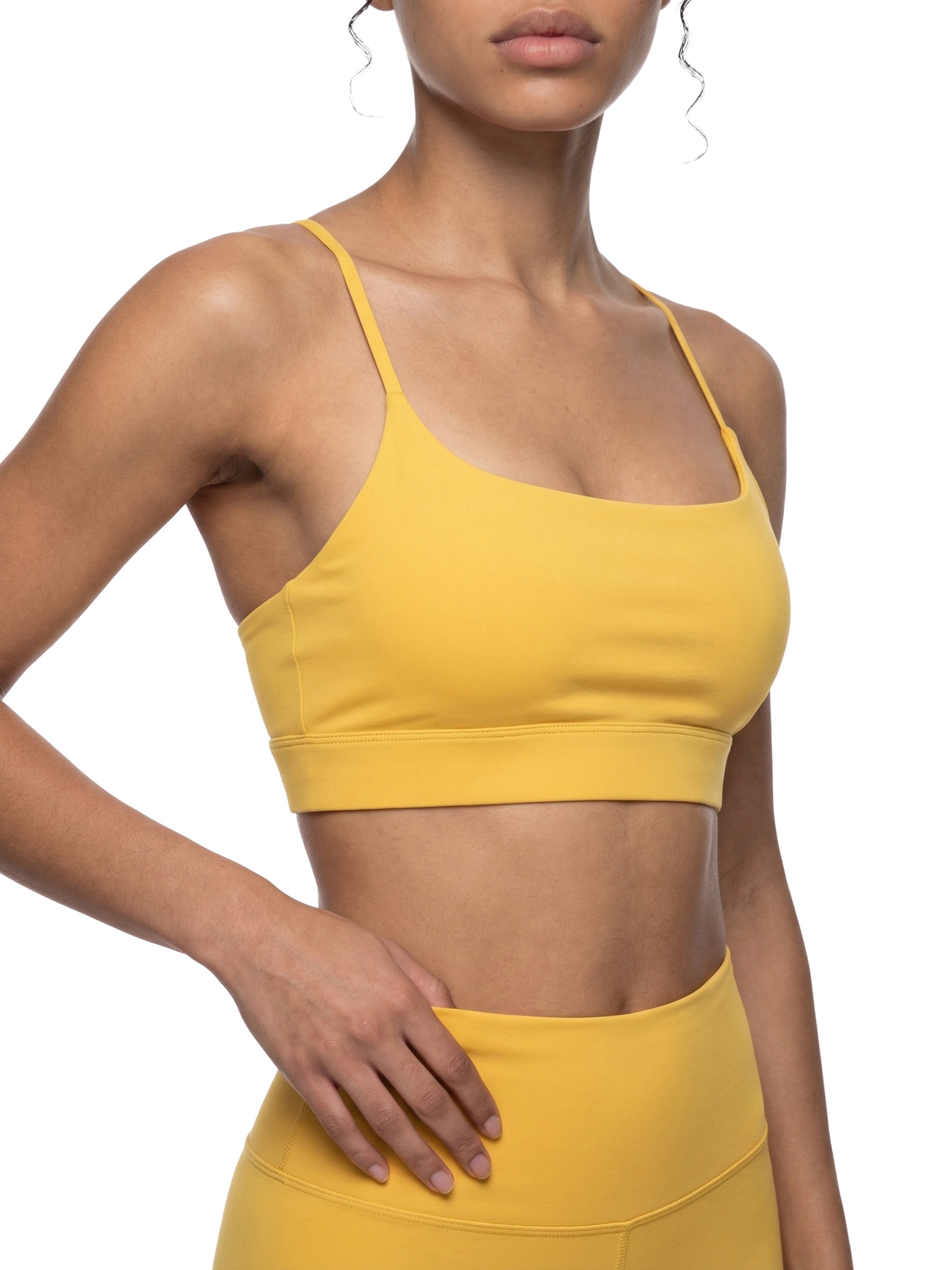 FYN Strappy Criss-Cross Yoga Sports Bra