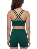 FYN Women's Strappy Criss-Cross Sports Bra