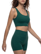 FYN Women's Strappy Criss-Cross Sports Bra