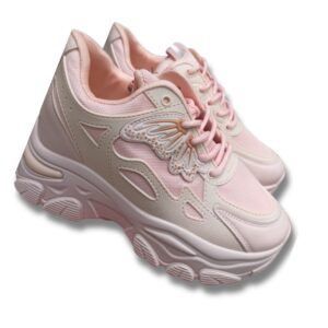 Women's Hollow-out Sports Sneakers Pink Edition